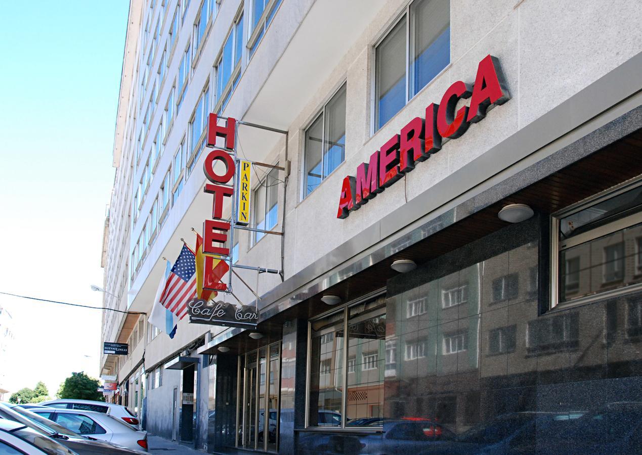 Hotel America Ferrol Eksteriør billede